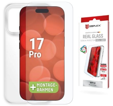 DISPLEX Glastaske til Apple iPhone 17 Pro