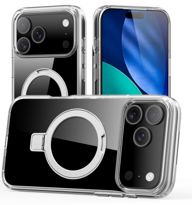 Nevox StyleShell SHOCKFlex iPhone 17 Pro kompatibel med MagSafe , gennemsigtig