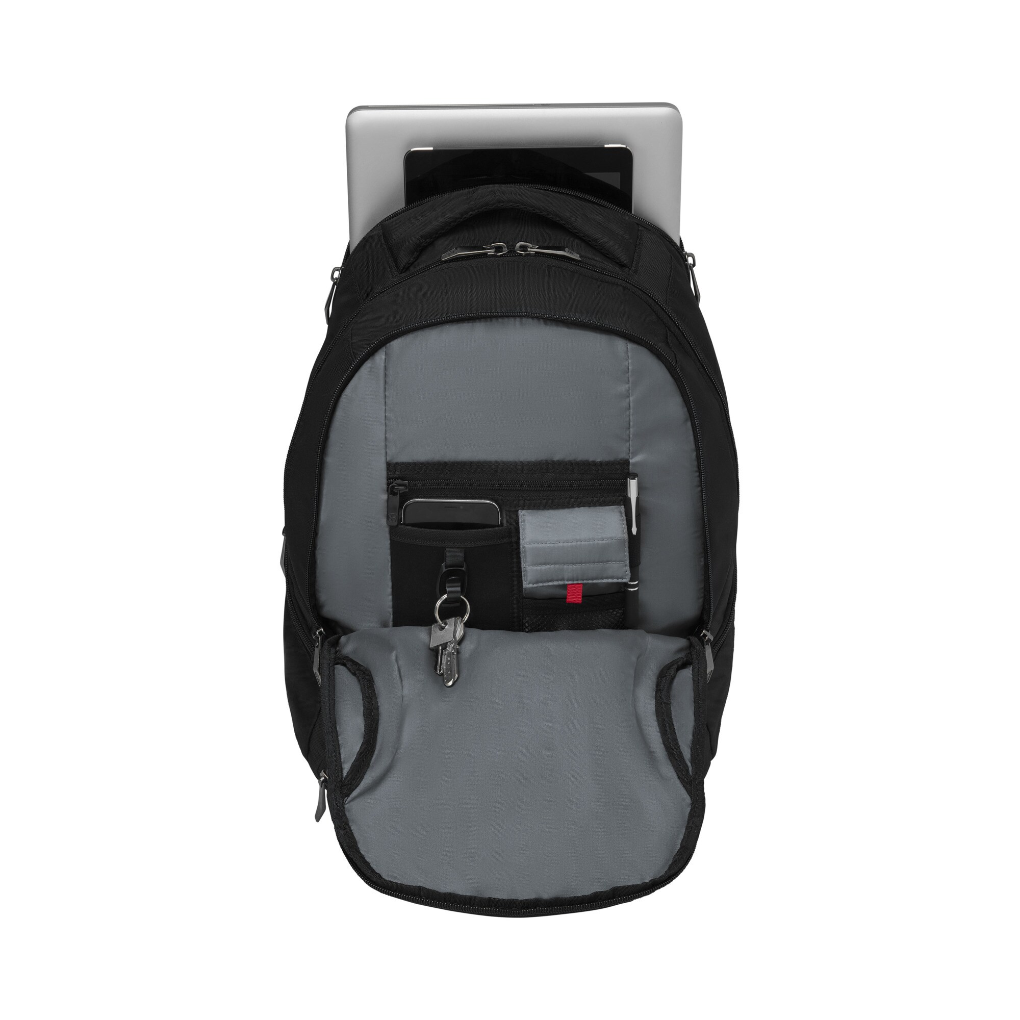 Wenger Transit 16-tommer laptop-rygsæk med lomme til tablet – sort