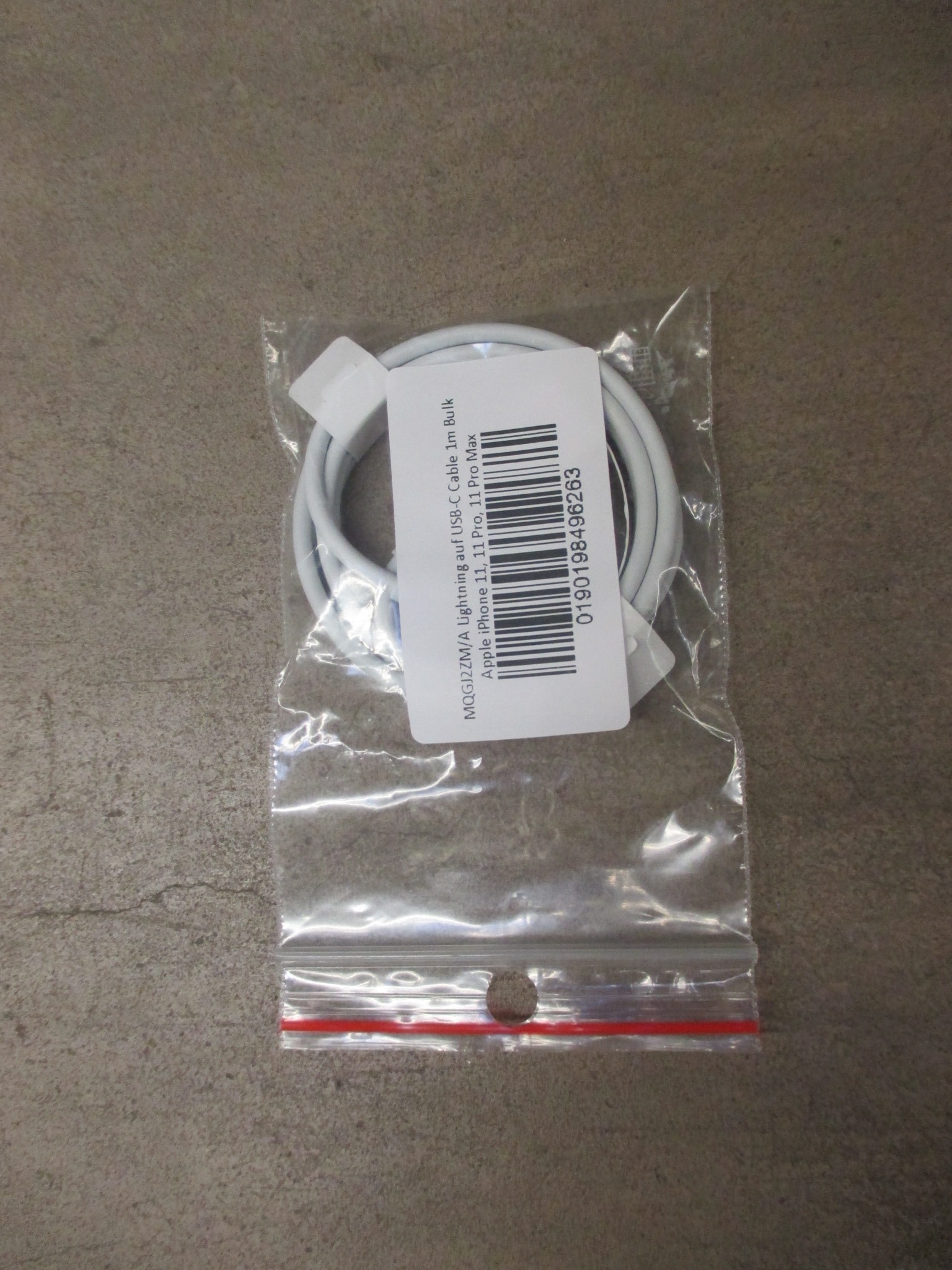 Apple Lightning til USB-C-kabel 1m BULK/LOSE MQGJ2ZM/A