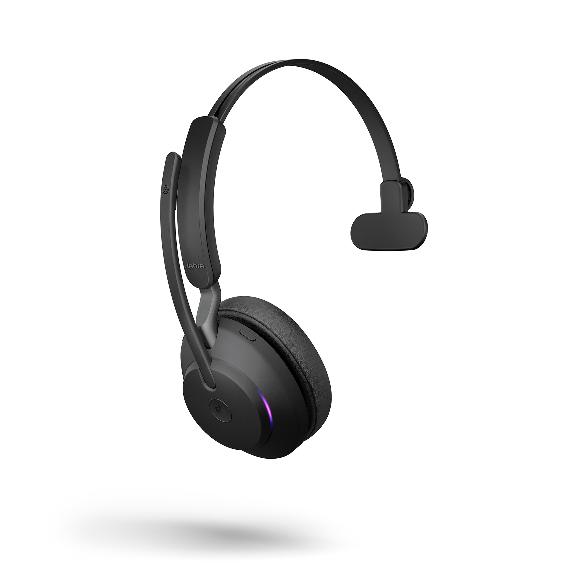 Jabra Evolve2 65 MS Mono USB-A sort med ladestation