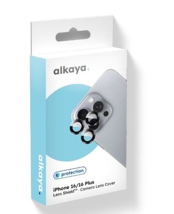 alkaya Lens Shield Kamerabeskyttelsesglas iPhone 16 Pro / 16 Pro Max
