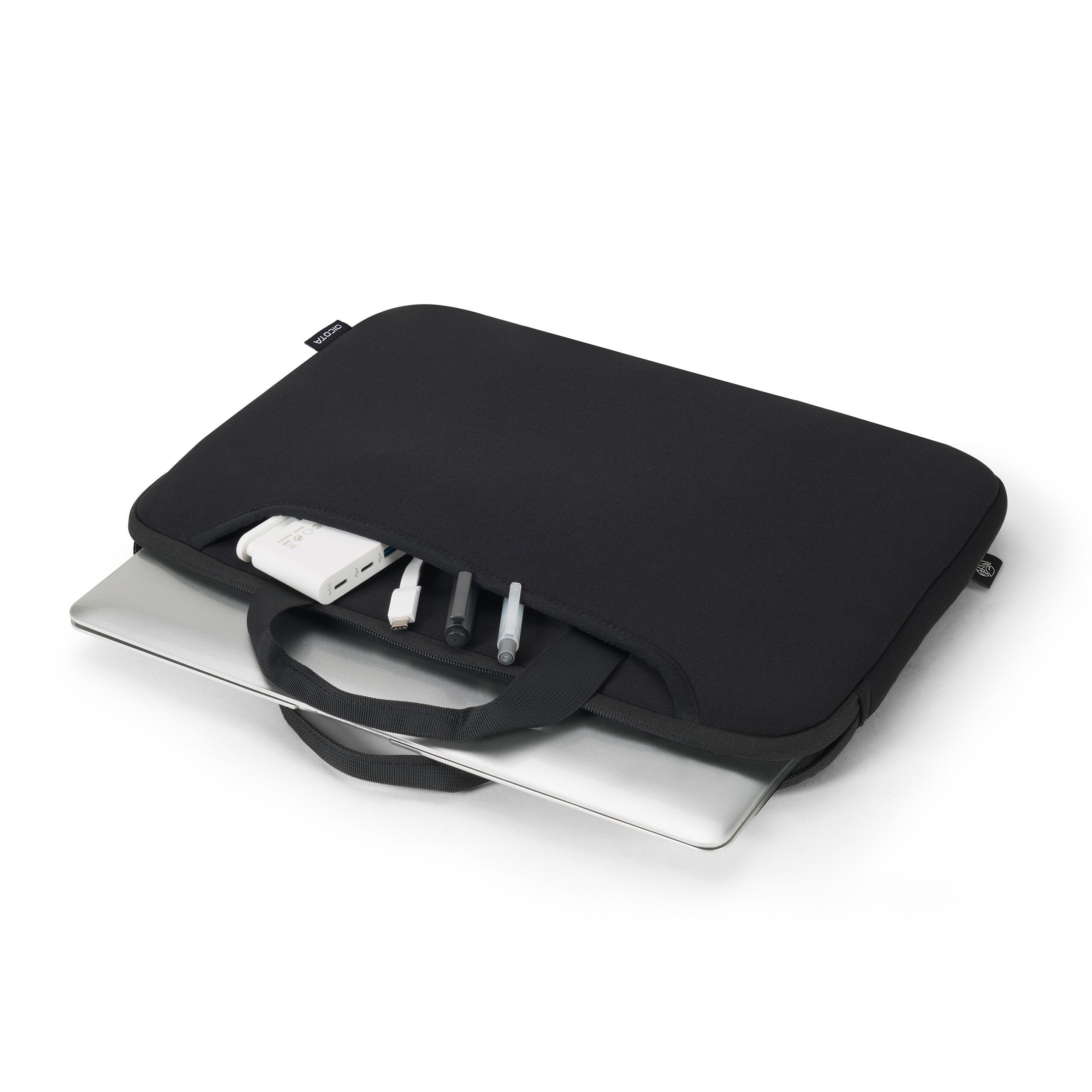 "Dicota Smart Sleeve ONE 15-16"" – bæretaske til bærbar computer med bærehåndtag – sort"