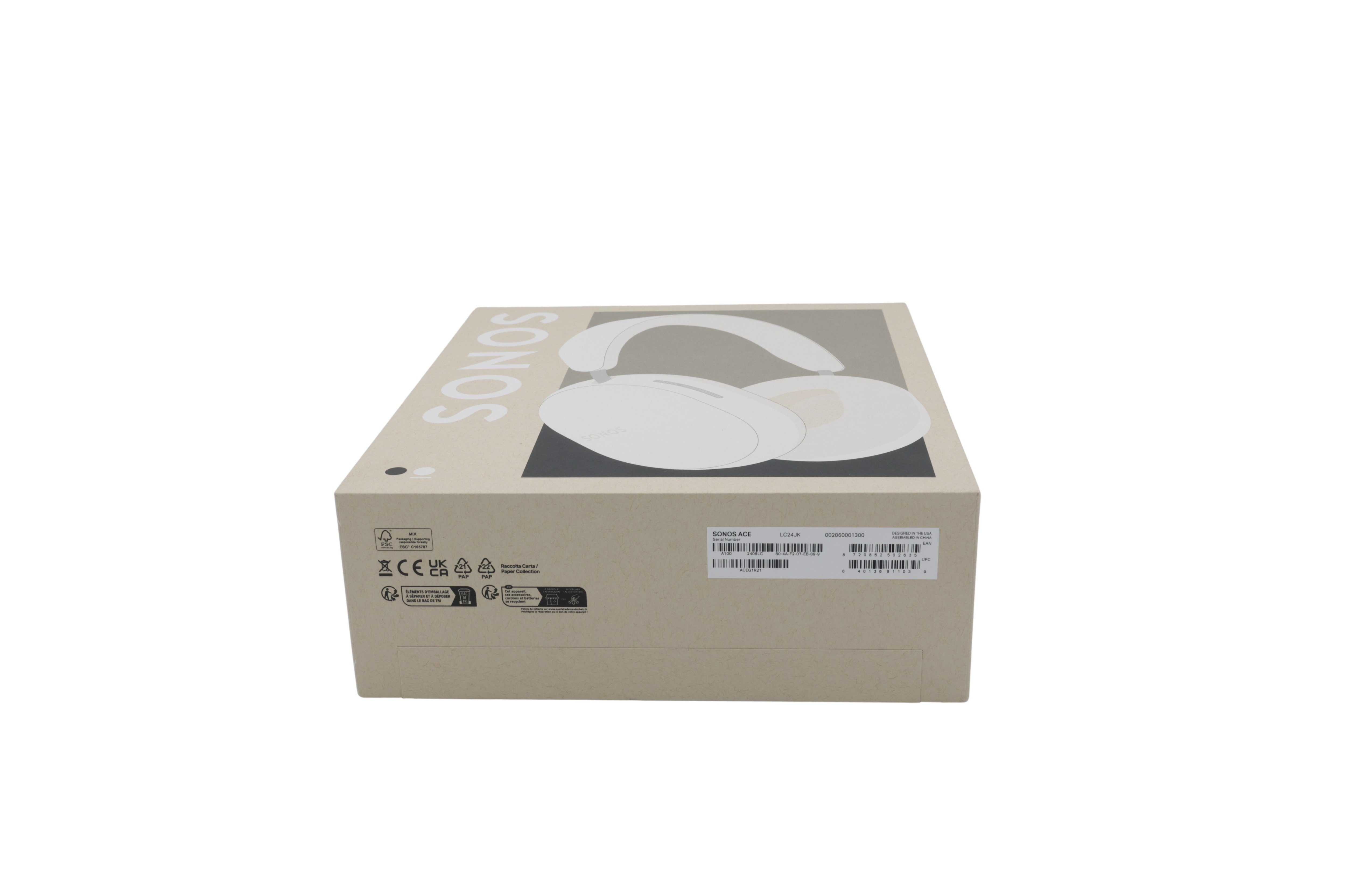 Sonos Ace hovedtelefoner hvid