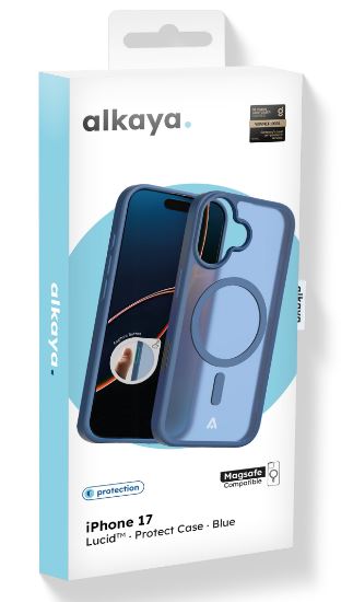 alkaya LUCID beskyttende mobiletui til Magsafe iPhone 17 Air, sort