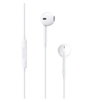 Apple EarPods med fjernbetjening og mikrofon (3,5 mm jackstik)