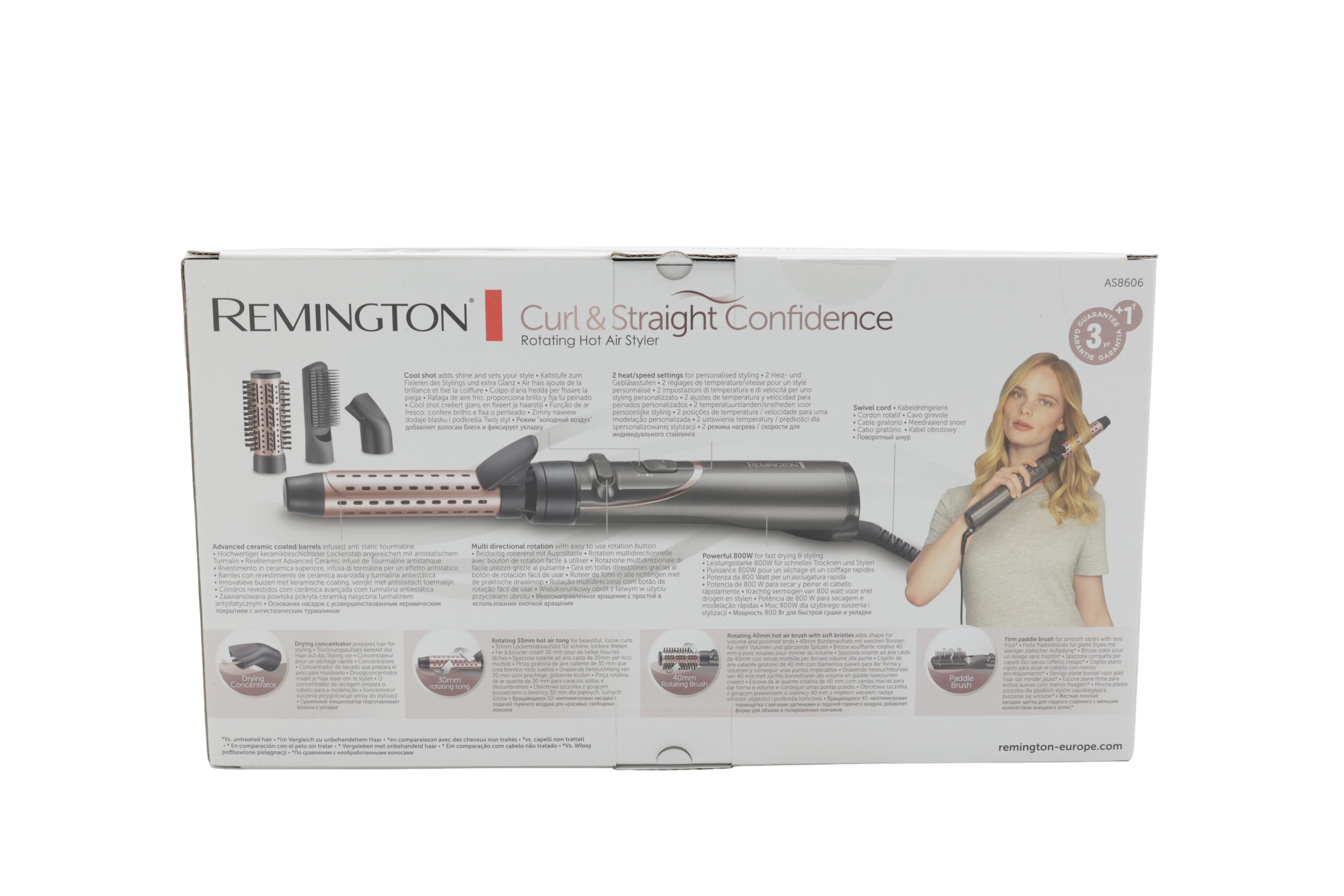 Remington AS8606 roterende varmluftsbørste