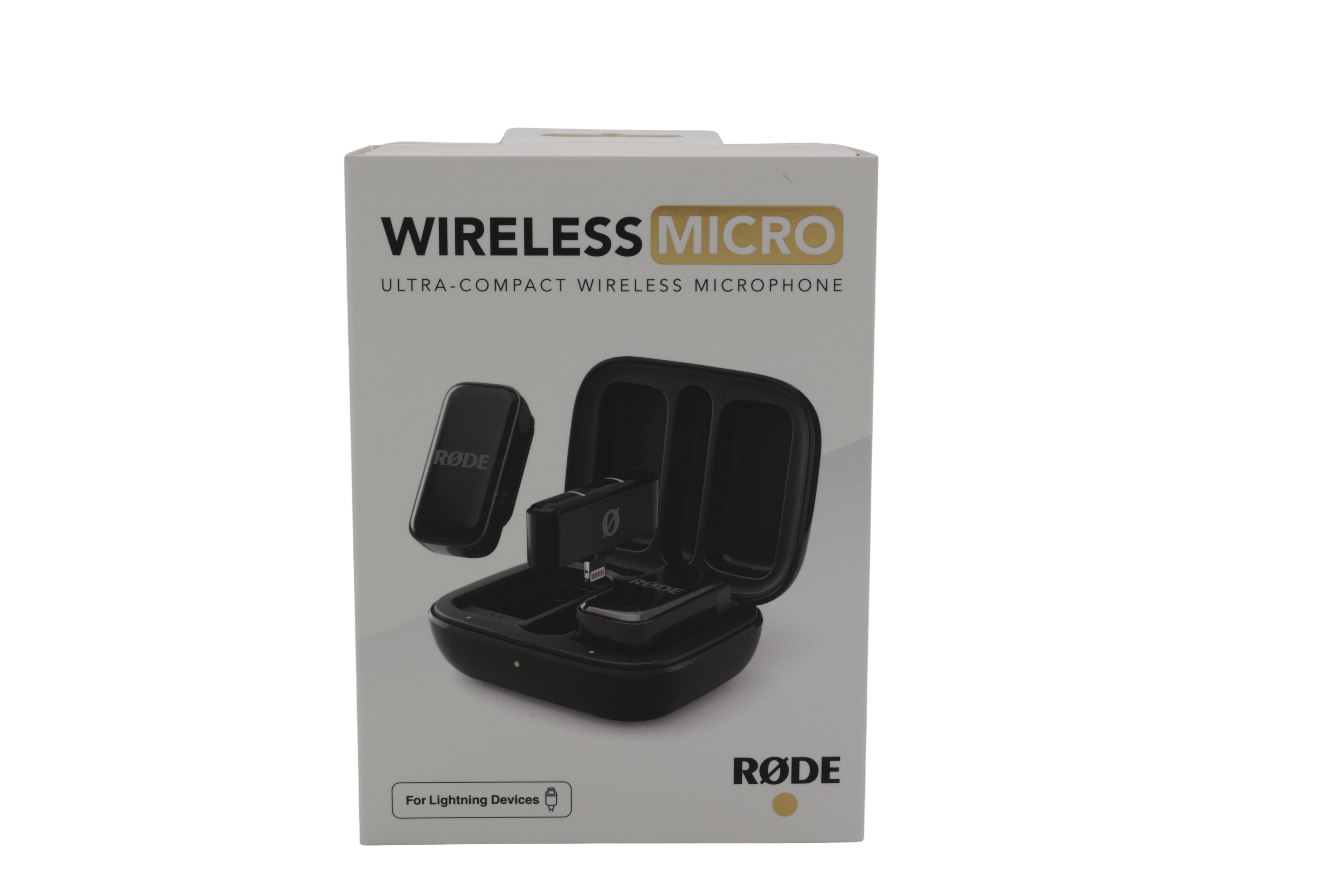 Rode Wireless Micro Lightning, sort