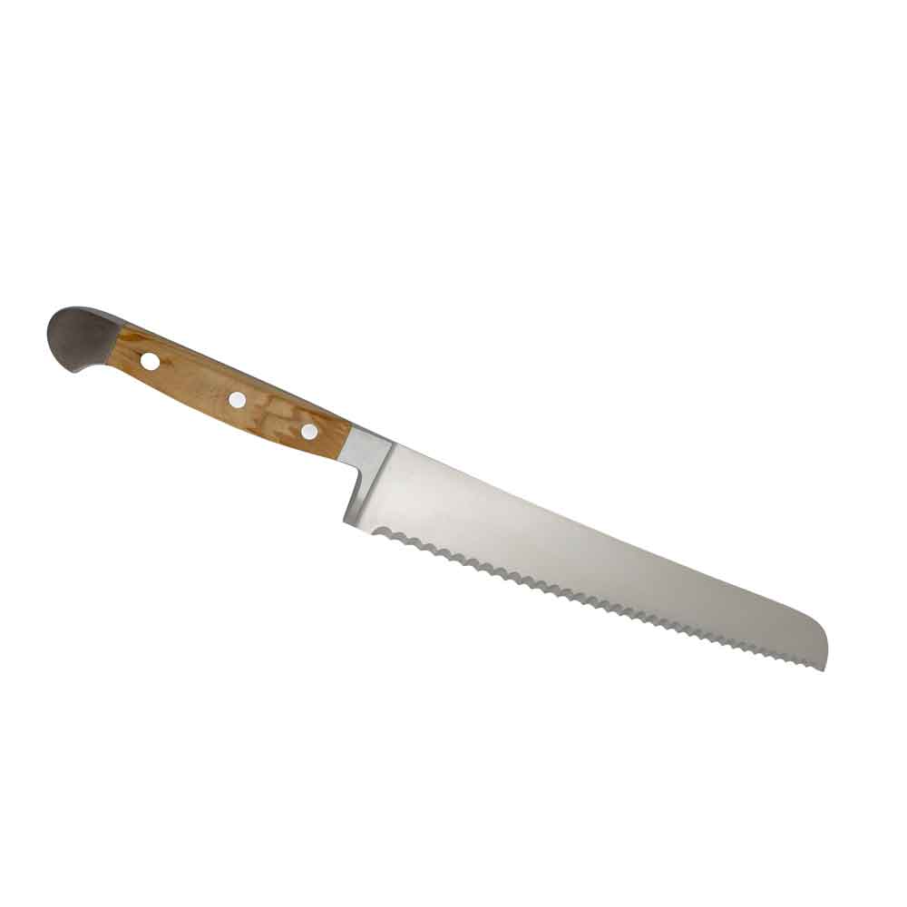 "Güde 7431/32 Brødkniv ""Franz Güde"", smedet, dobbelt skaft"