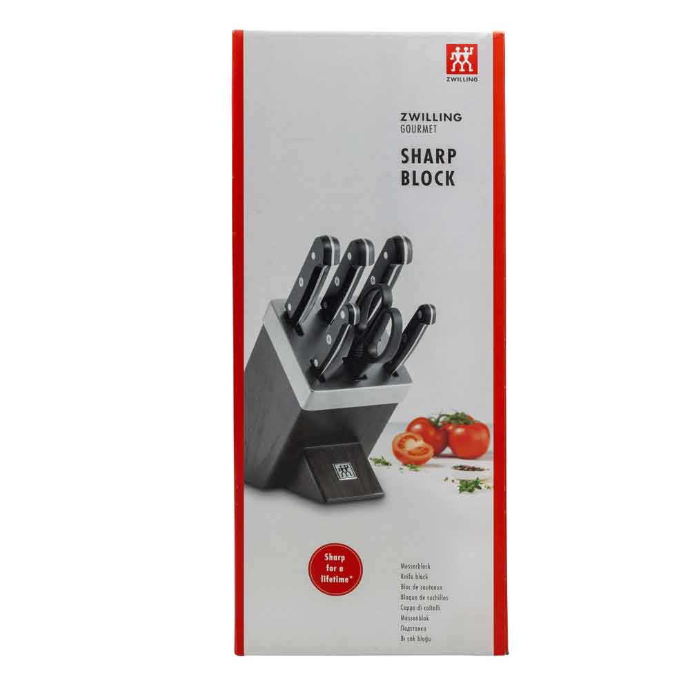 Zwilling 36133-000-0 Gourmet selvslibende knivblok, 7 stk