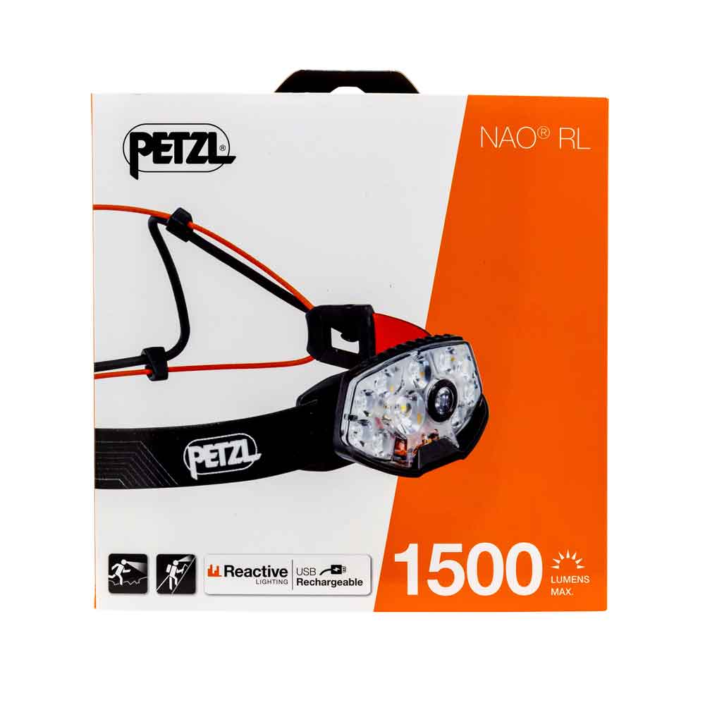Petzl E105AA00 Nao RL Pandelampe Sort