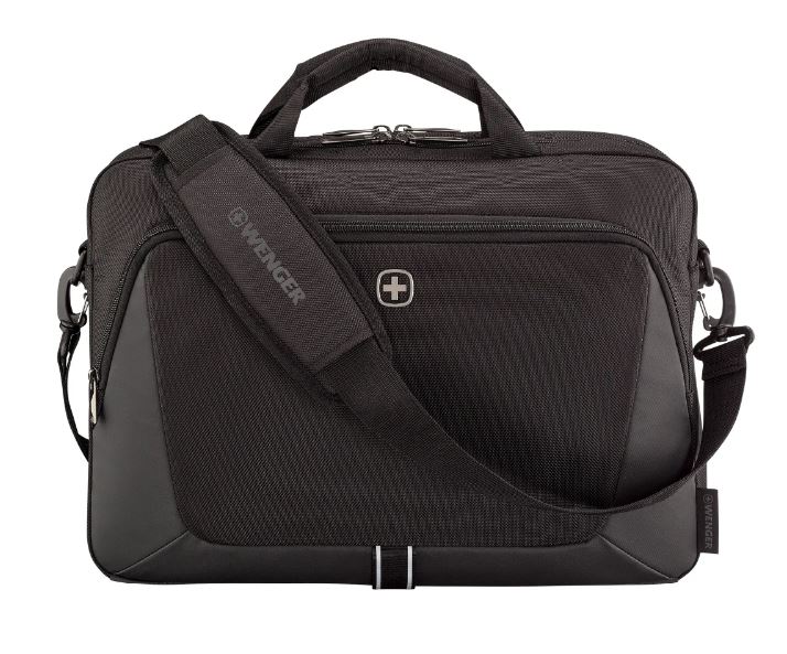 "Wenger XE Brief 16"" laptop-taske med lomme til tablet – sort"