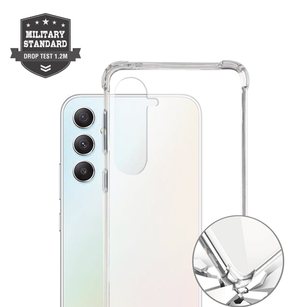 4smarts Hybrid Case Ibiza til Samsung Galaxy A55