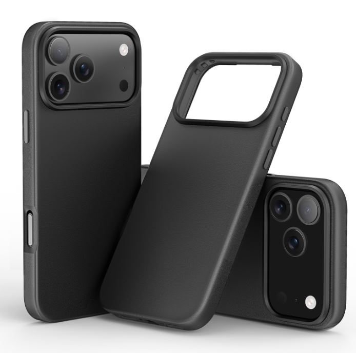 Nevox StyleShell PRO - iPhone 17 Pro kompatibel med MagSafe , sort