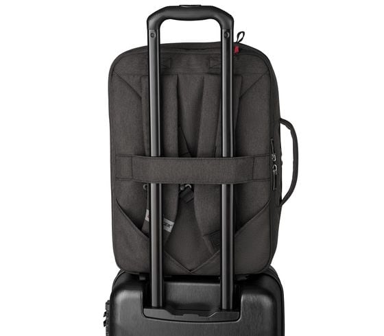 Wenger MX Commute 16-tommer laptop-taske med rygsækstropper – grå
