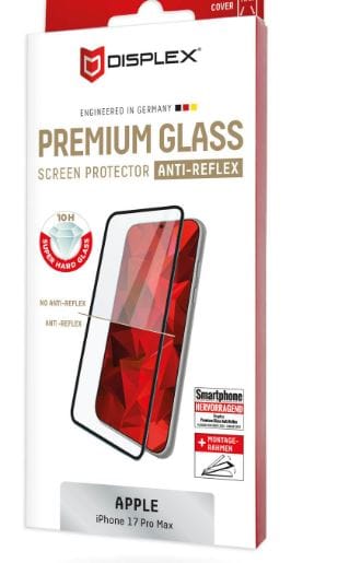 DISPLEX Premium Glass FC til Apple iPhone 17 Pro Max