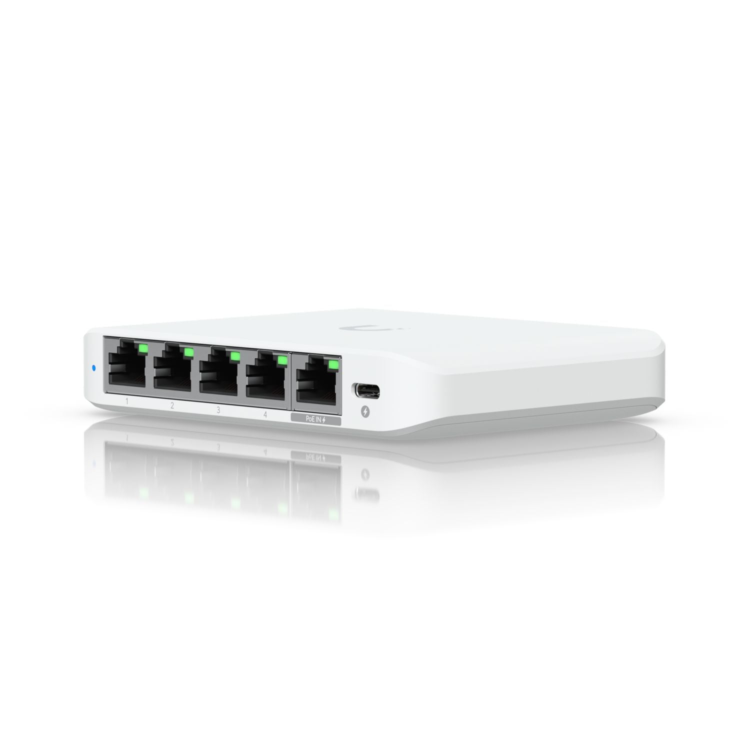 Ubiquiti UniFi Switch USW-Flex-2.5G-5 -administreret - 1x2.5GbE (PoE in) 4x2.5GbE