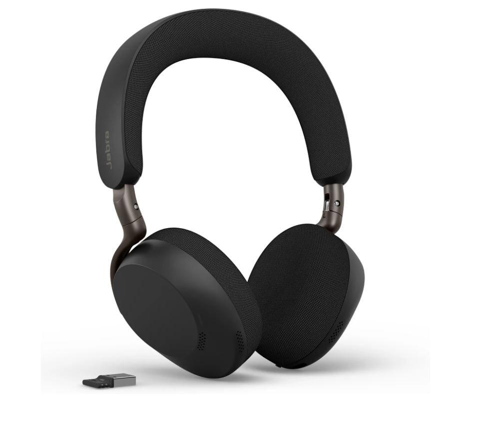 Jabra Evolve3 75 UC Stereo sort med Link 390a