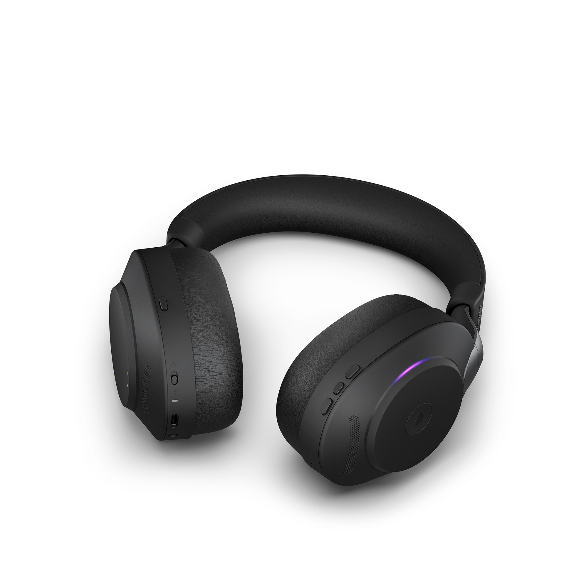 Jabra Evolve2 85 MS Stereo USB-A sort med ladestation