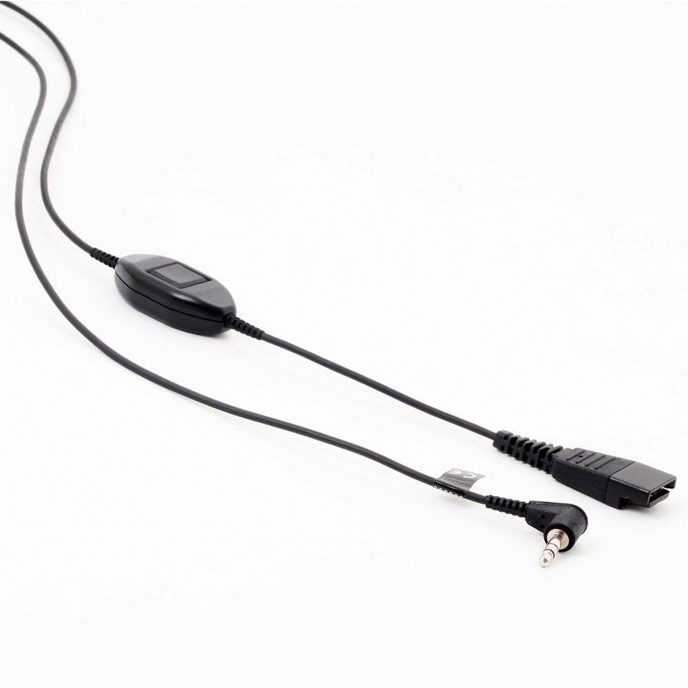 Jabra Forbindelseskabel QD til 3,5 mm jackstik, glat, 1,5 m