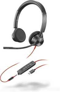 HP Poly Blackwire C3325-M Stereo USB-C/A & 3,5 mm