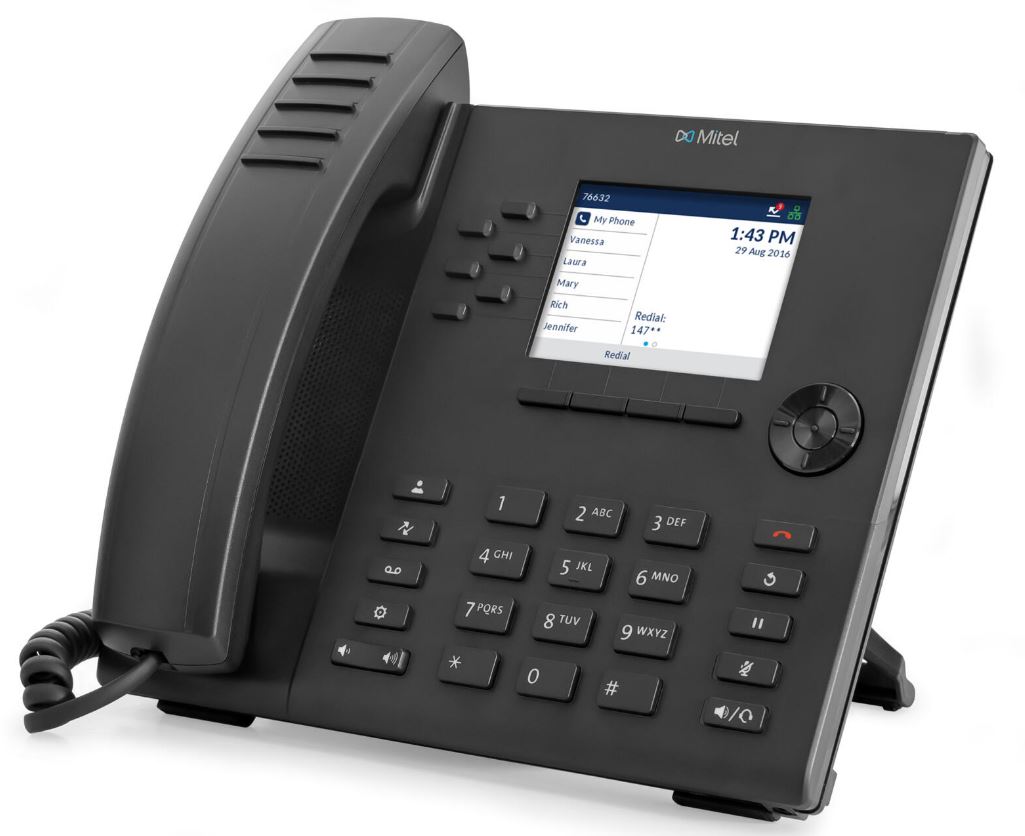 Mitel 6915 SIP-telefon (åben SIP-telefon)