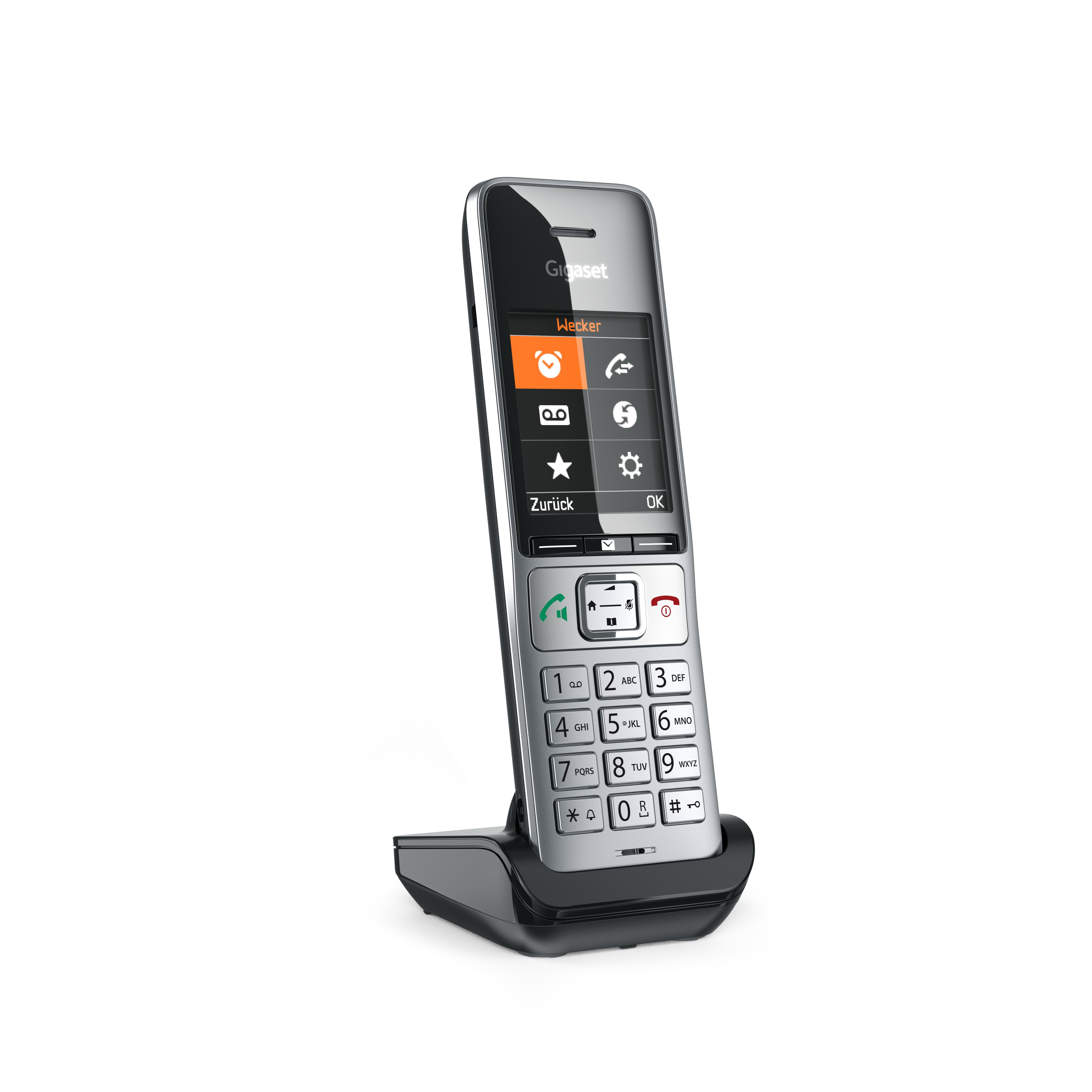 Gigaset Comfort 500HX sølv sort