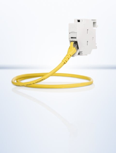 METZ CONNECT Keystone REGplus IP20 lysegrå uden udstyr