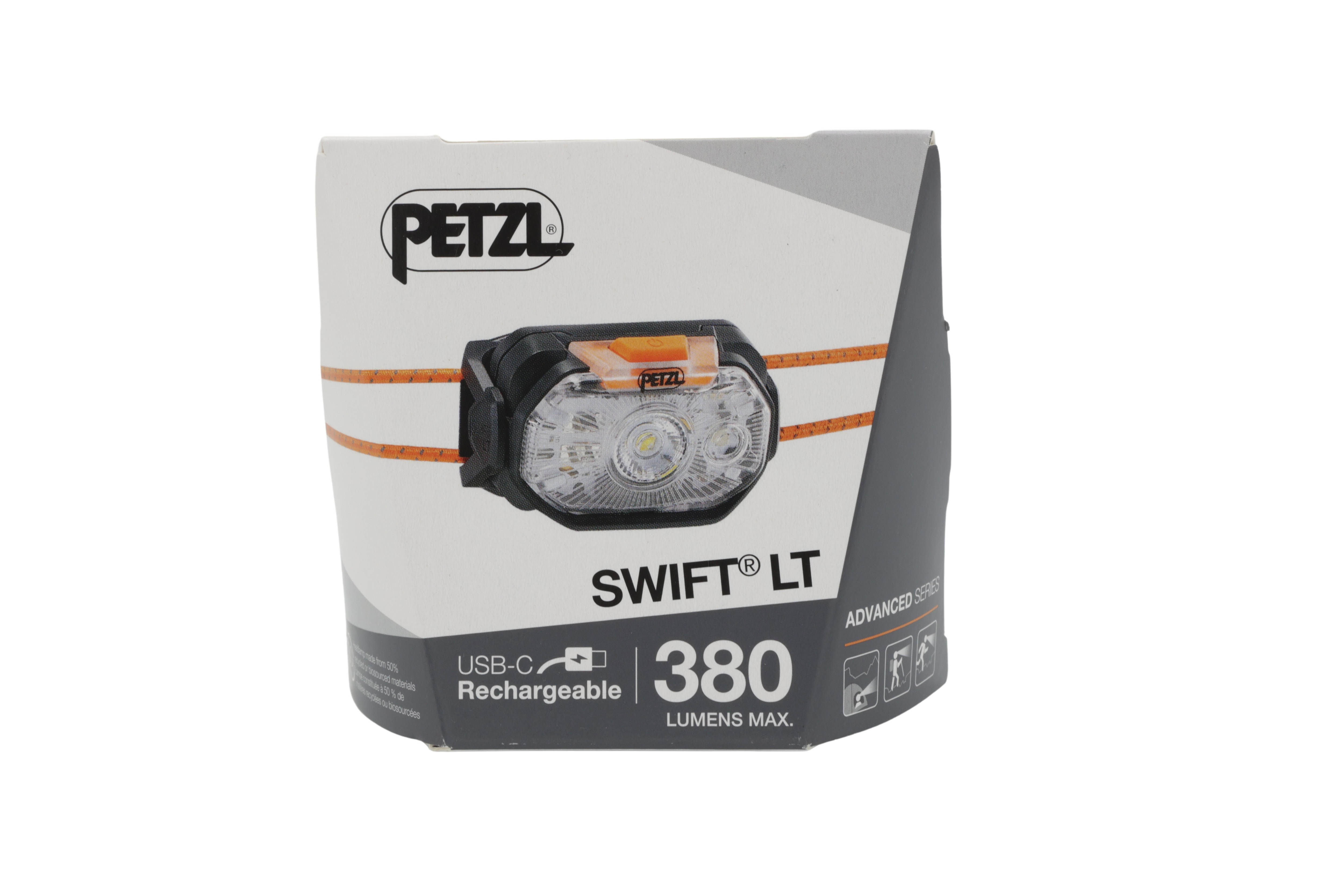 Petzl E102AB00 SWIFT LT Forlygte, sort