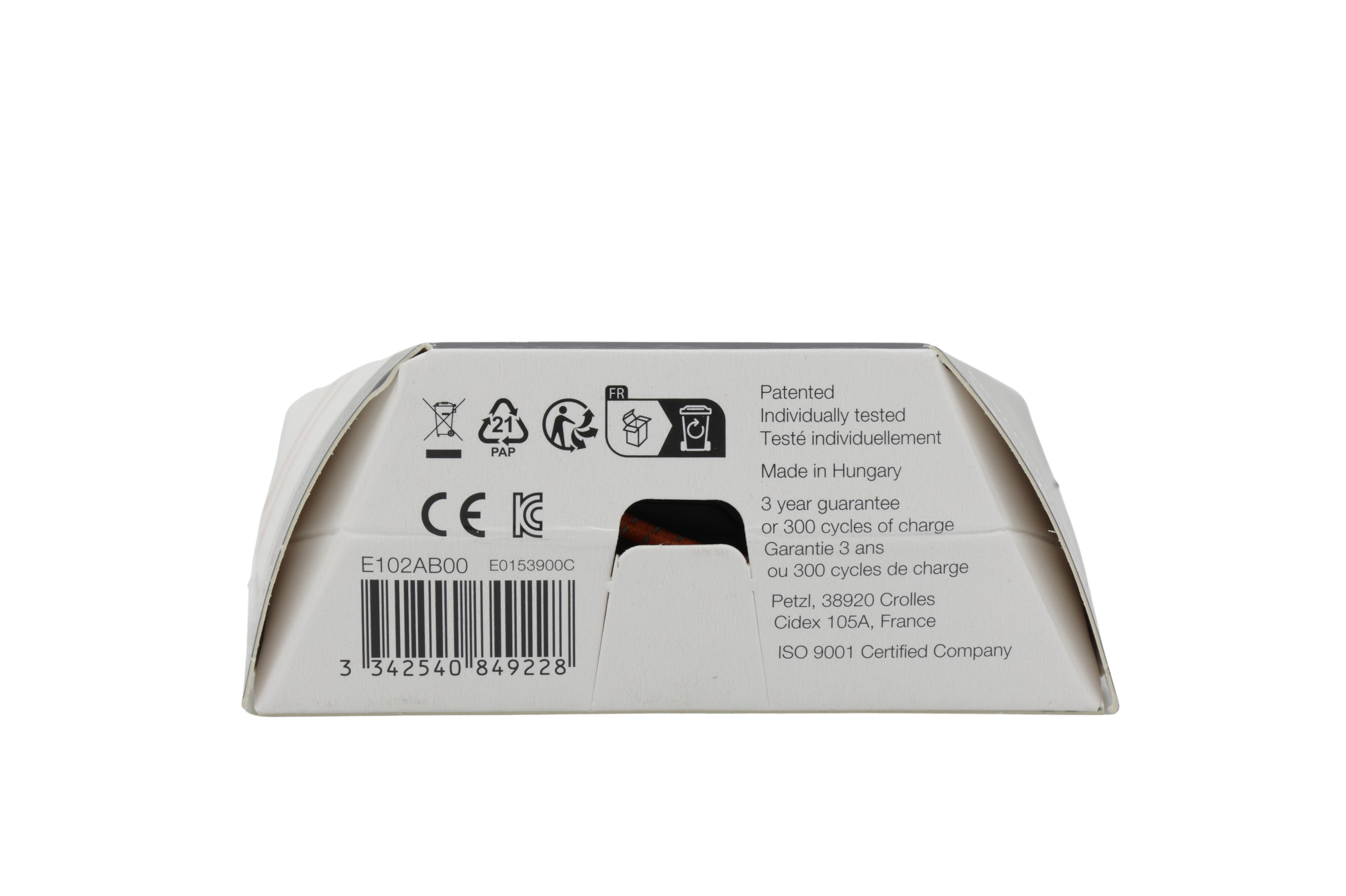 Petzl E102AB00 SWIFT LT Forlygte, sort