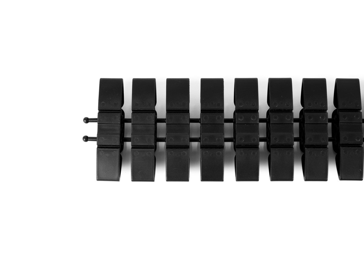 Bachmann kabelslange PRO, kabelstyringssystem, sort, 1,0 m