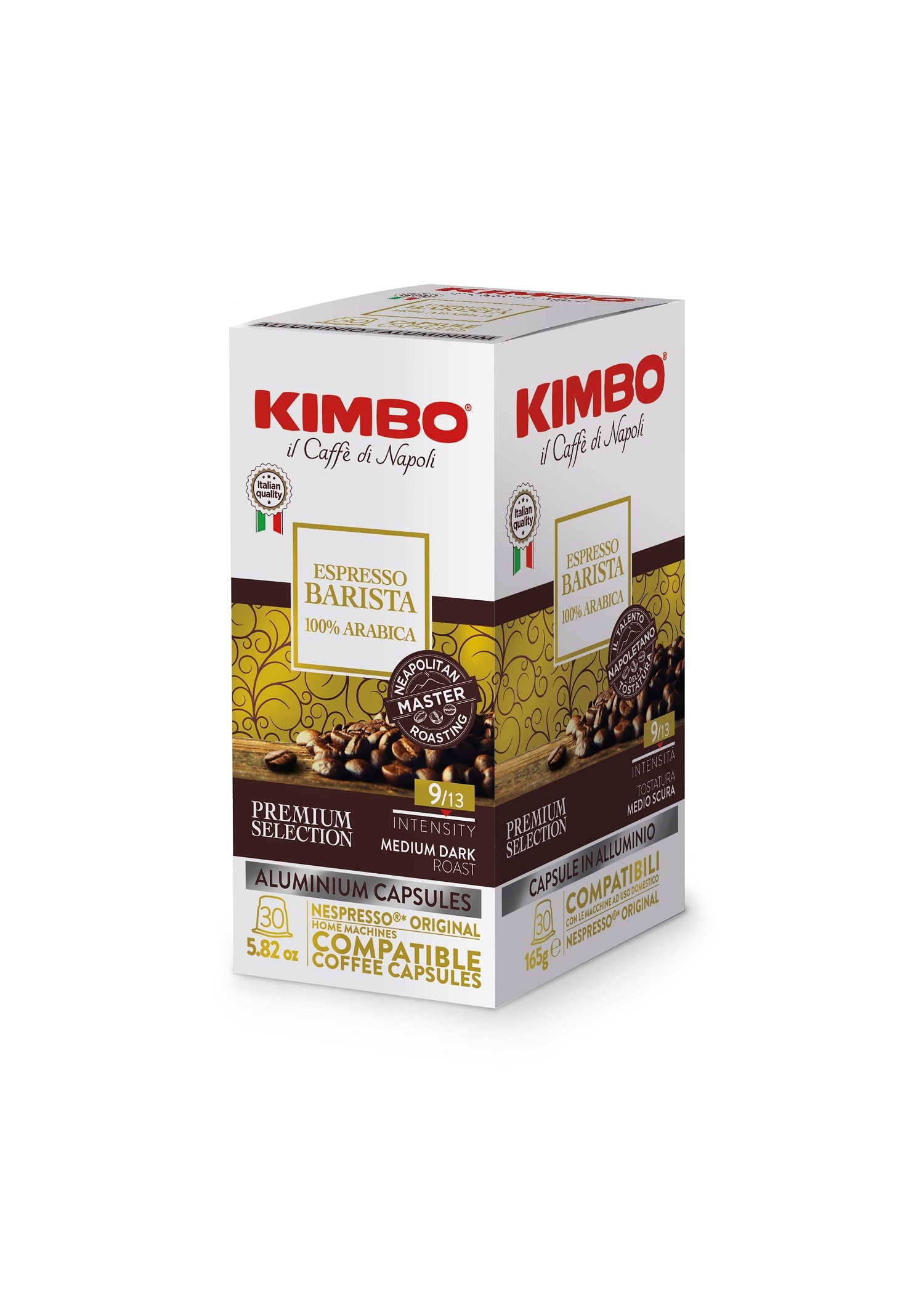 Kimbo Espresso Barista 100% Arabica Aluminium-kapsler 30 kapsler
