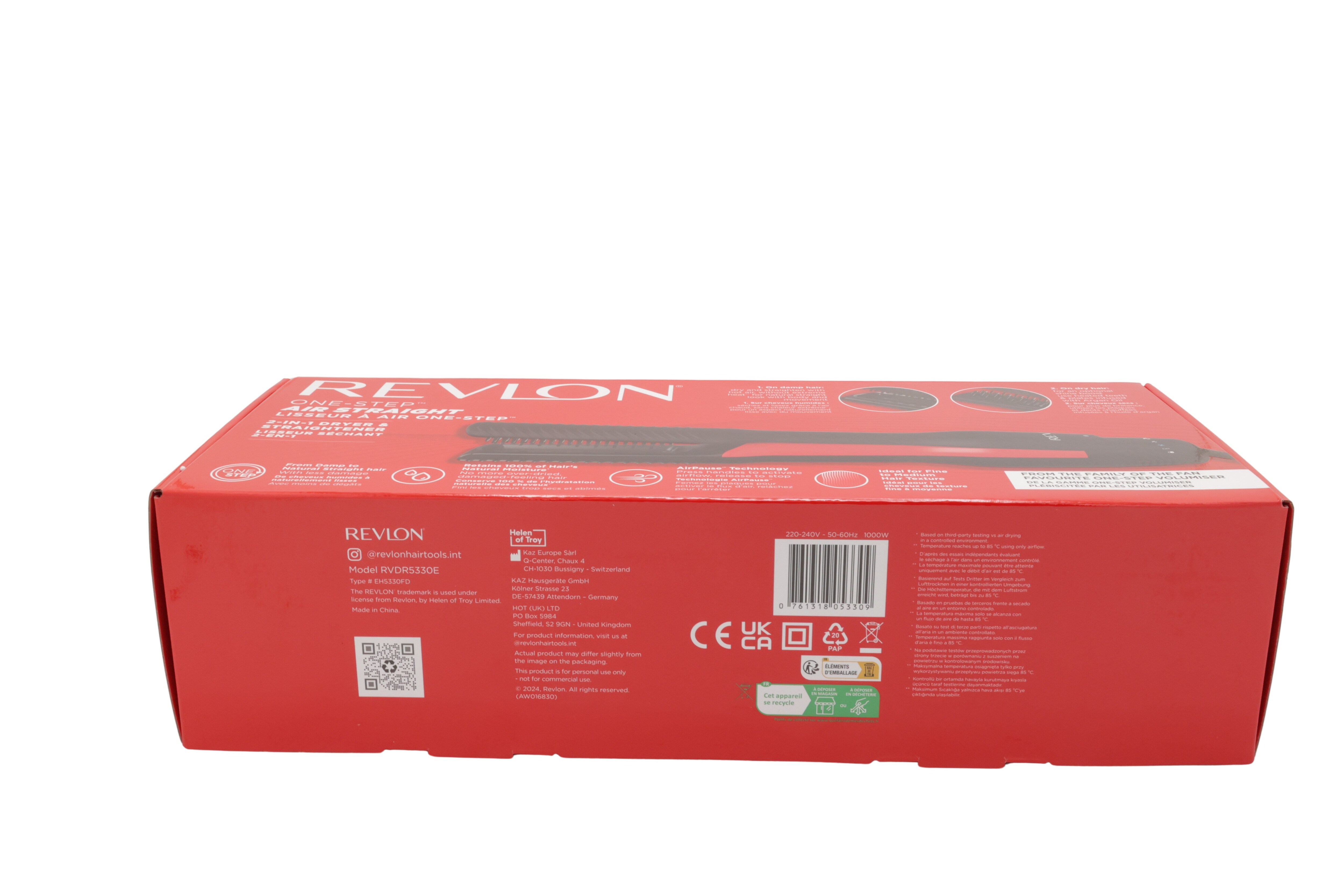 Revlon RVDR5330E Salon One-Step Air Straightener Tørretumbler & Styler