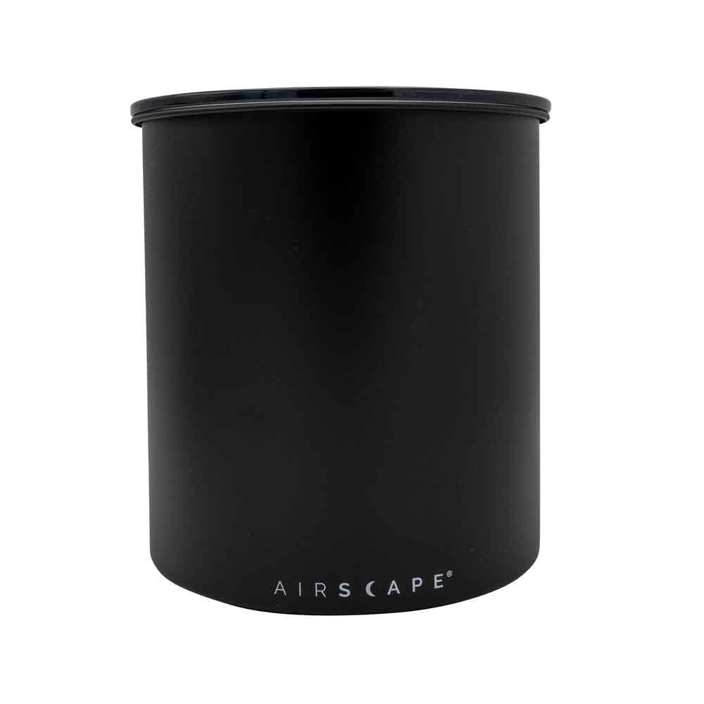 Airscape galvaniseret smagsbeholder, stor, mat sort