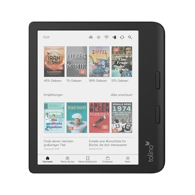 THALIA tolino vision eBook-læser farve sort