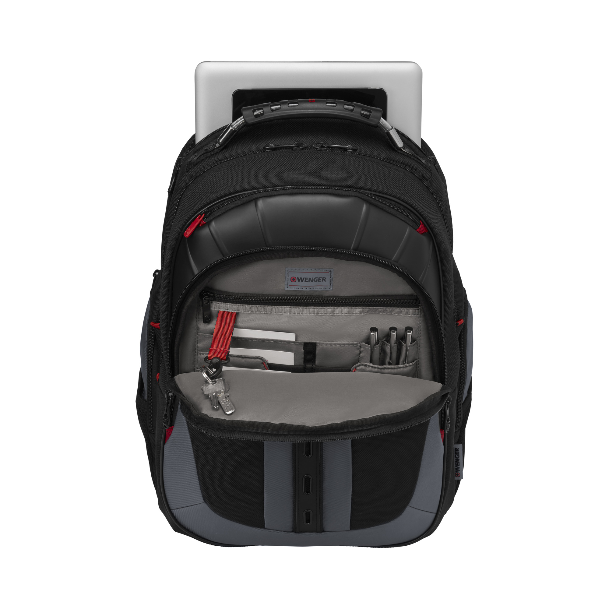 Wenger Pegasus 17-tommer laptop-rygsæk – grå