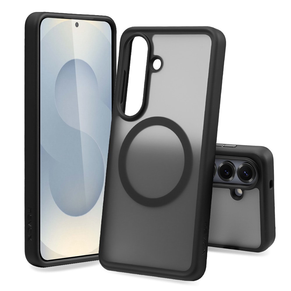 Nevox StyleShell Invisio - Samsung Galaxy S26 kompatibel med MagSafe, sort