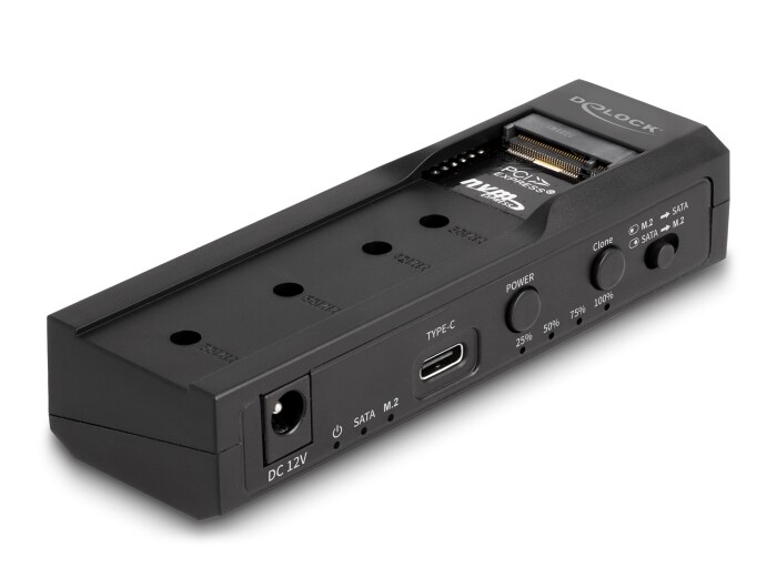 Delock USB Type-C-konverter til 1 x M.2 NVMe SSD