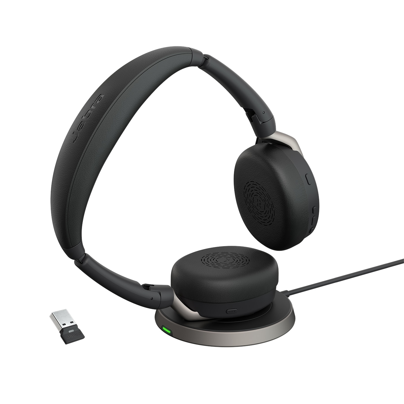 Jabra Evolve2 65 Flex UC Stereo med Link380a og WLC