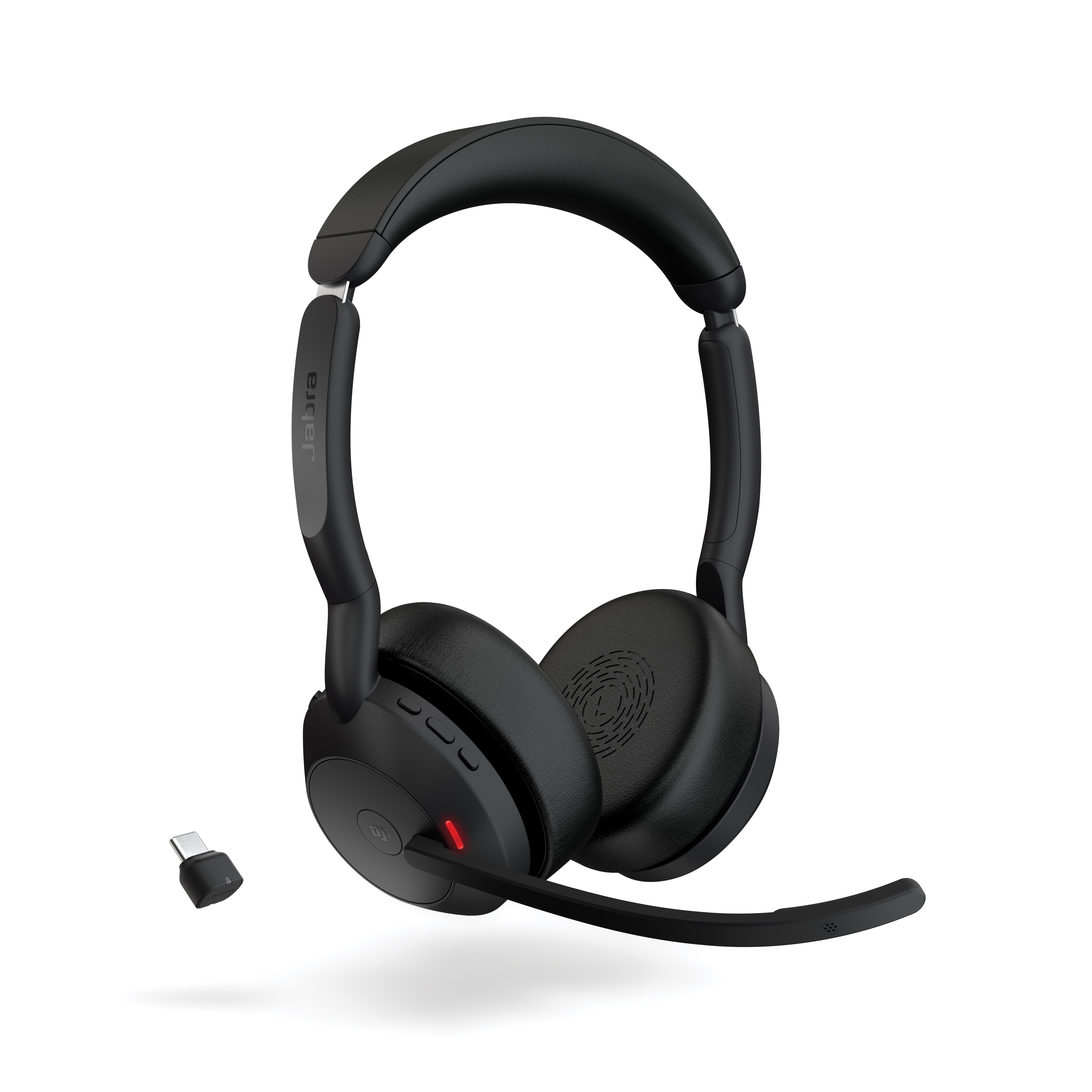 Jabra Evolve2 55 MS Stereo med Link380c–390c