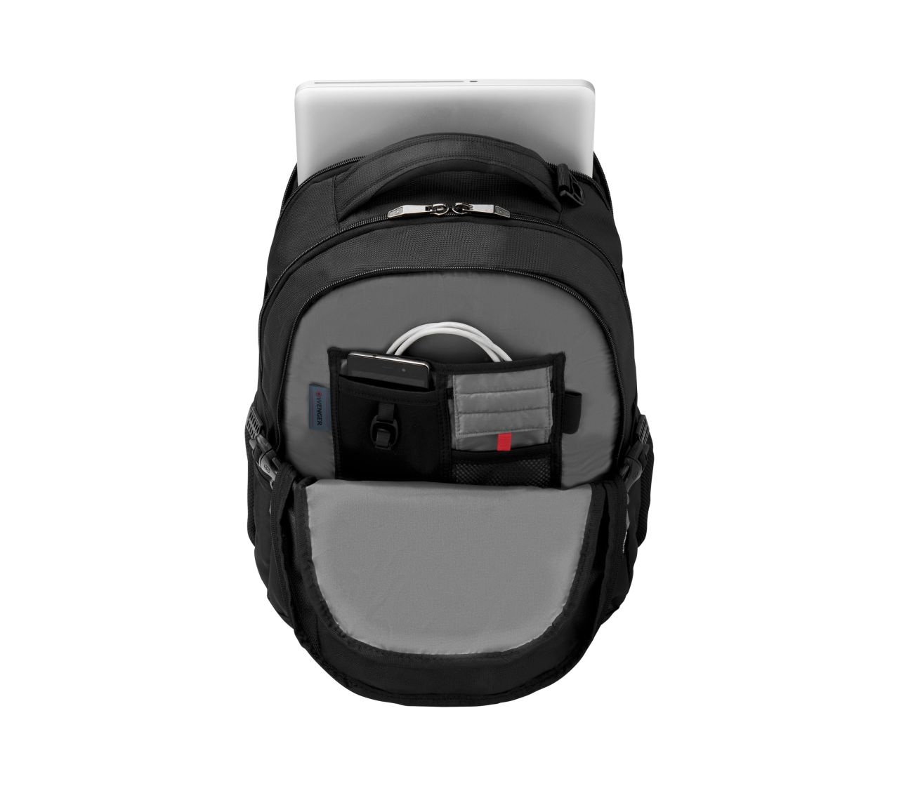 Wenger Sidebar 16-tommer laptop-rygsæk med lomme til tablet – sort