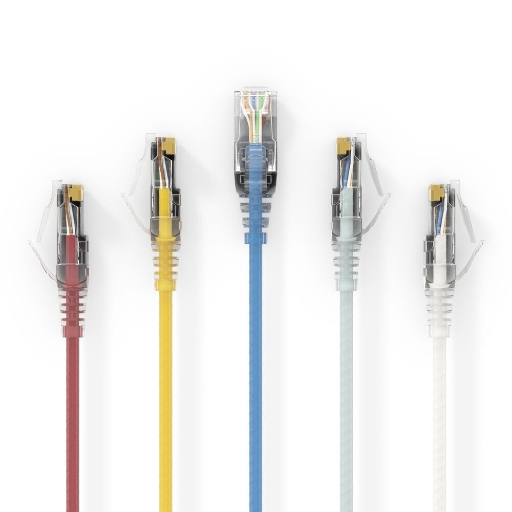 PureLink CAT 6 patchkabel SLIM UTP LSOH sort 0,25 m