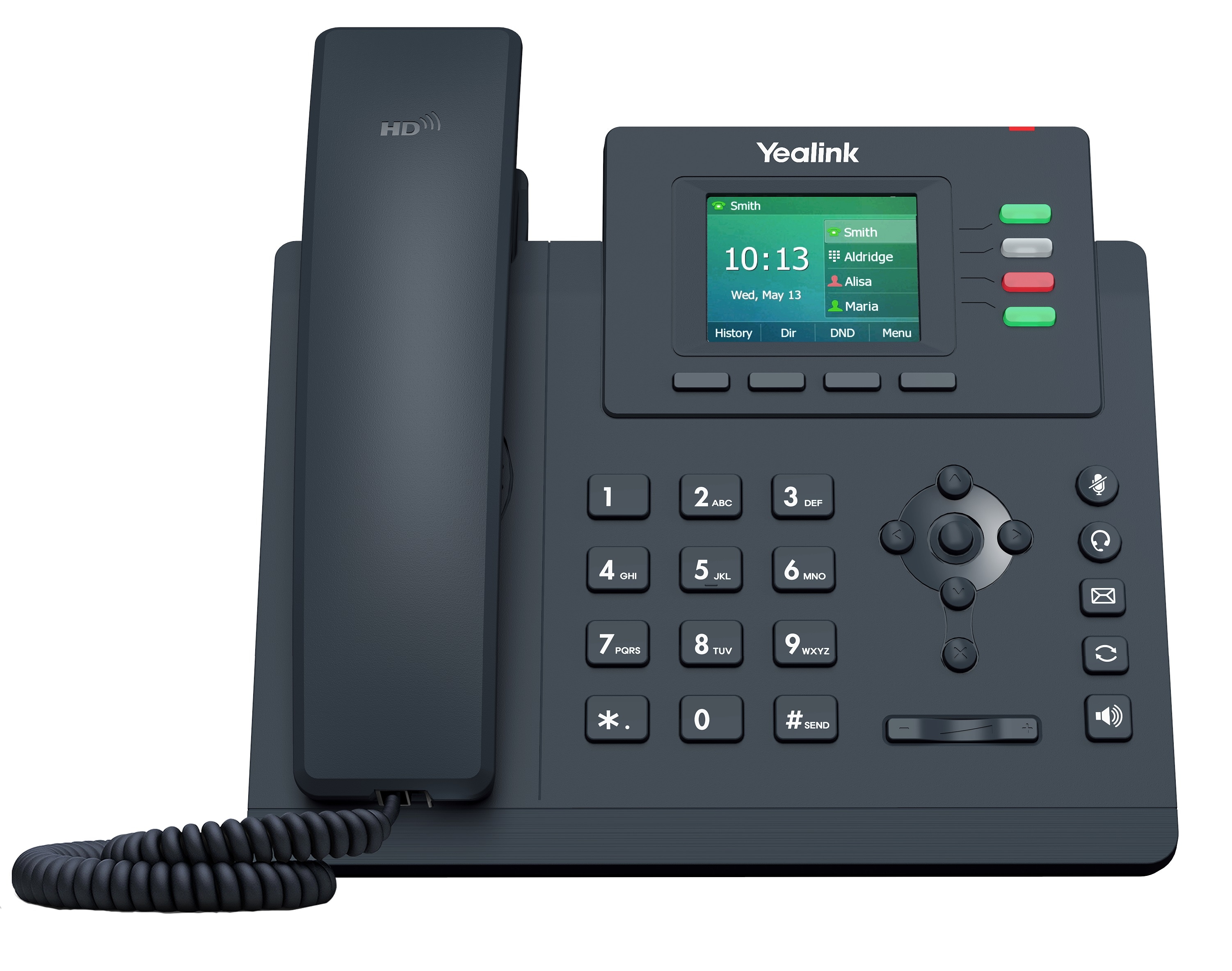 Yealink SIP-T33G SIP IP-telefon til PoE med Gigabit