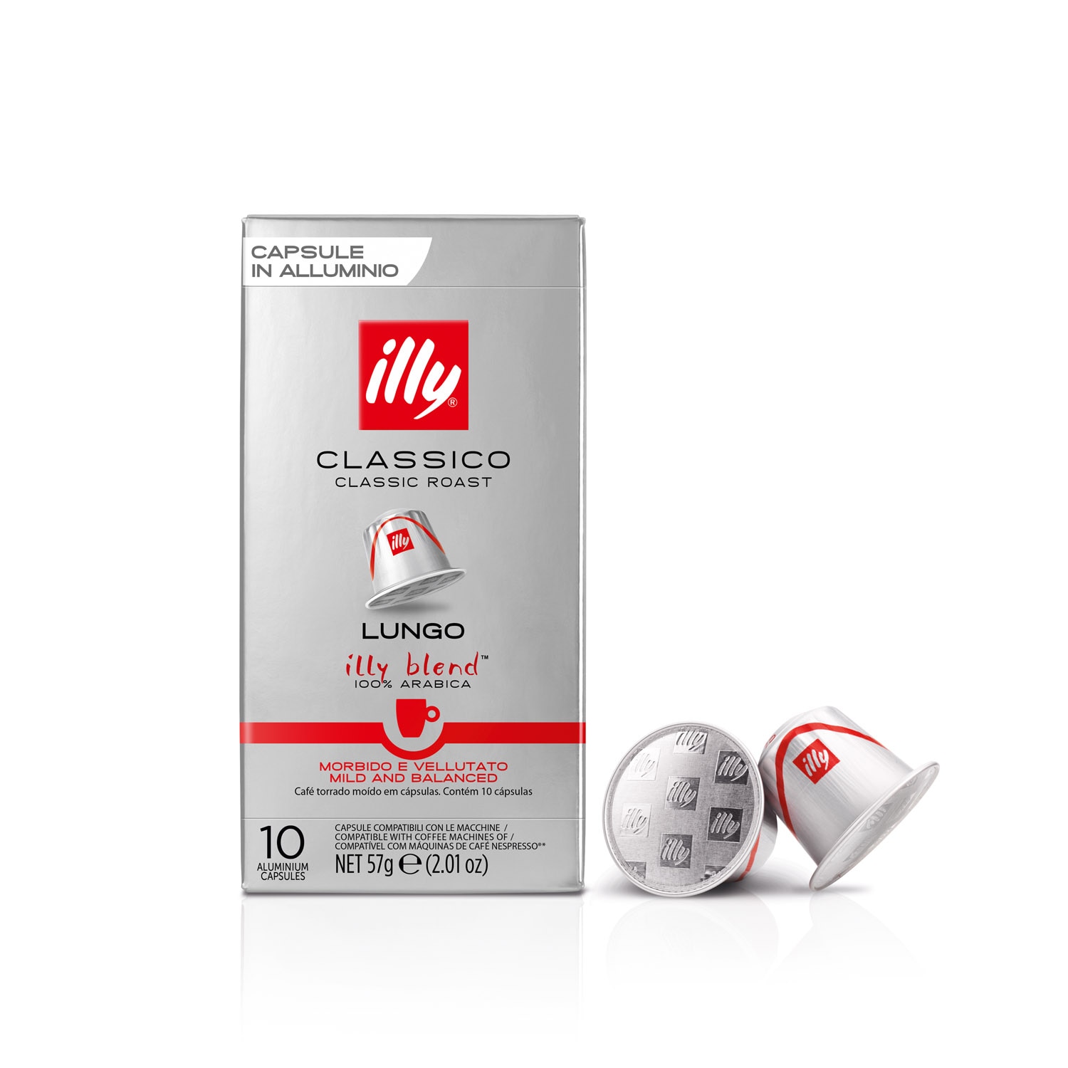 illy kapsler Classico Lungo 10 kapsler