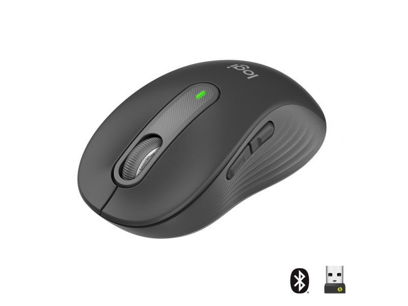 Logitech M650 Signature - Mus - trådløs - grafit