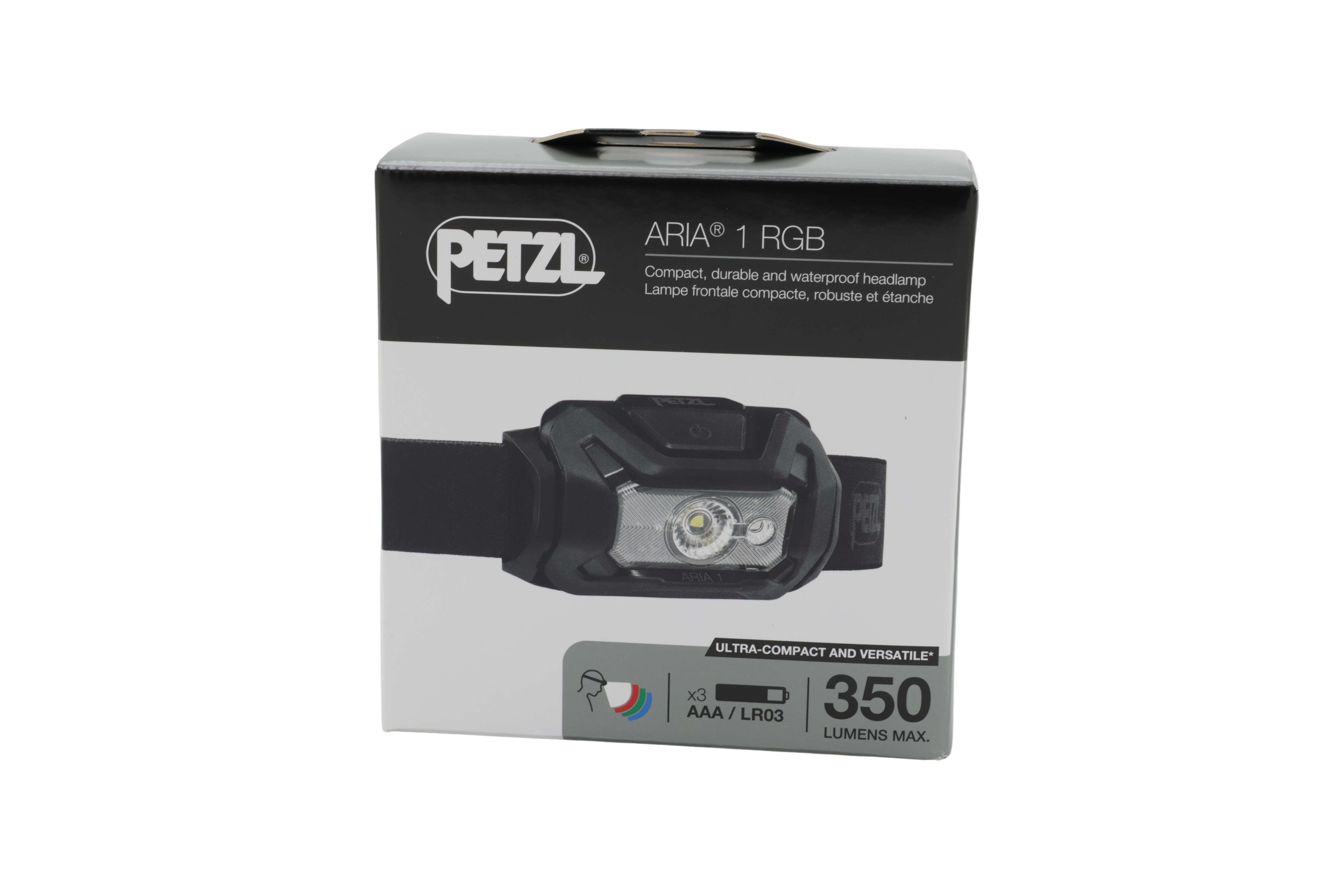 Petzl E069BB00 Forlygte ARIA 1 RGB sort