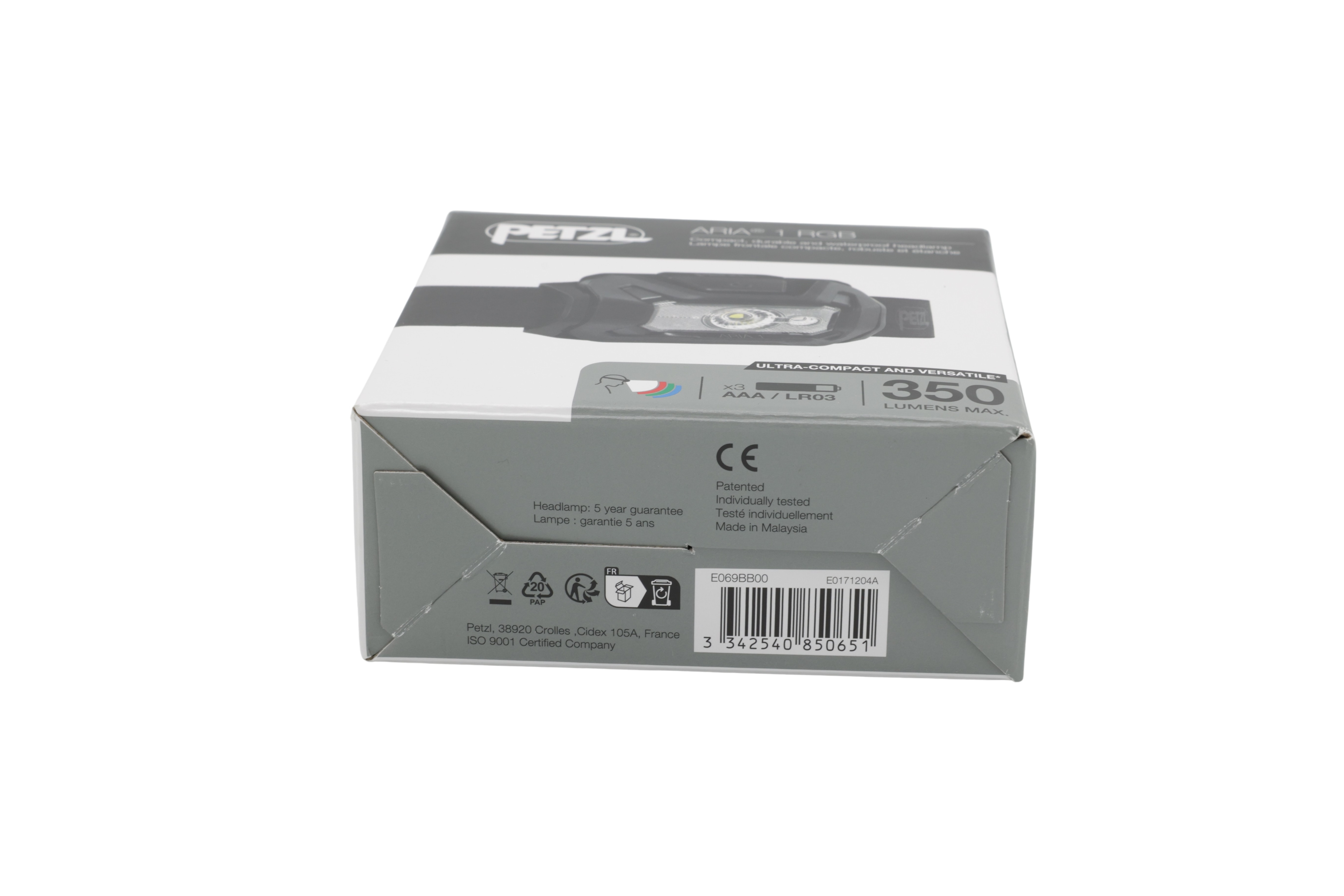 Petzl E069BB00 Forlygte ARIA 1 RGB sort