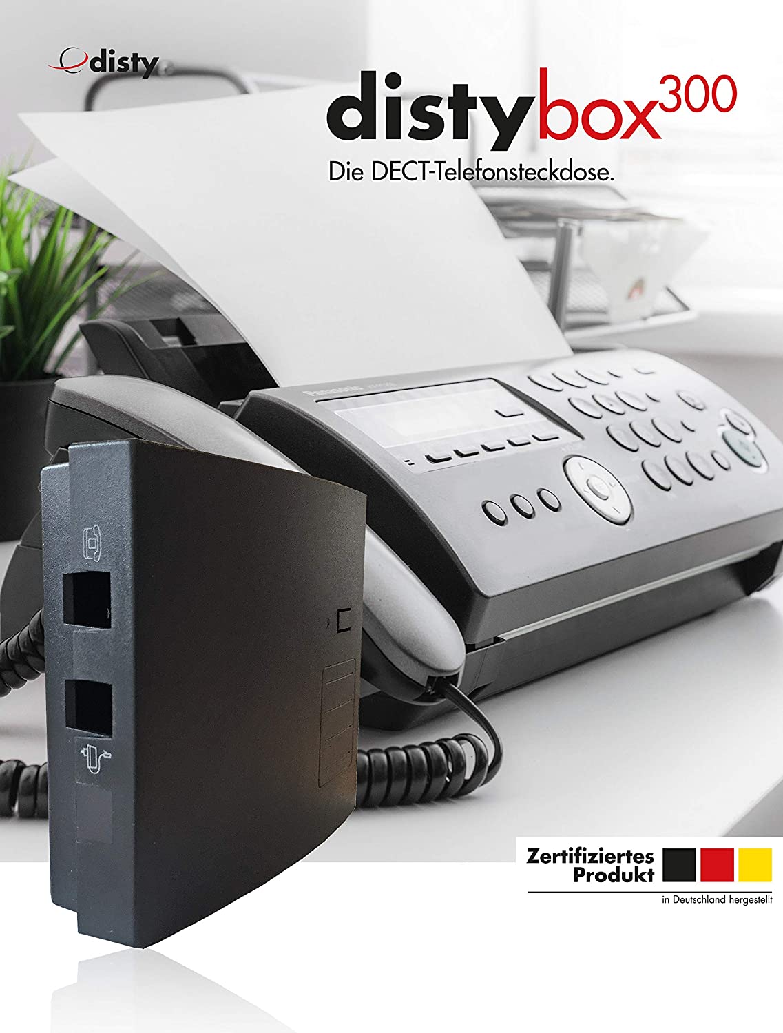 distyBox 300, trådløs TAE til DECT/GAP-base