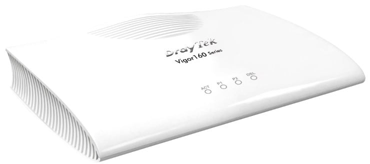 DrayTek Vigor 167 Supervectoring/VDSL2/ADSL2 Modem DE-AT-CH hvid