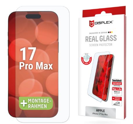 DISPLEX-beskyttelsesglas til Apple iPhone 17 Pro Max
